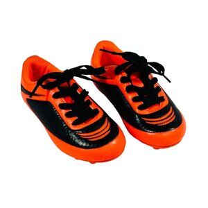 Vizani Youth Soccer Cleats Size 8 Orange & Black Water Resistant Indoor Outdoor